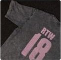 Acid Wash Tshirt detail