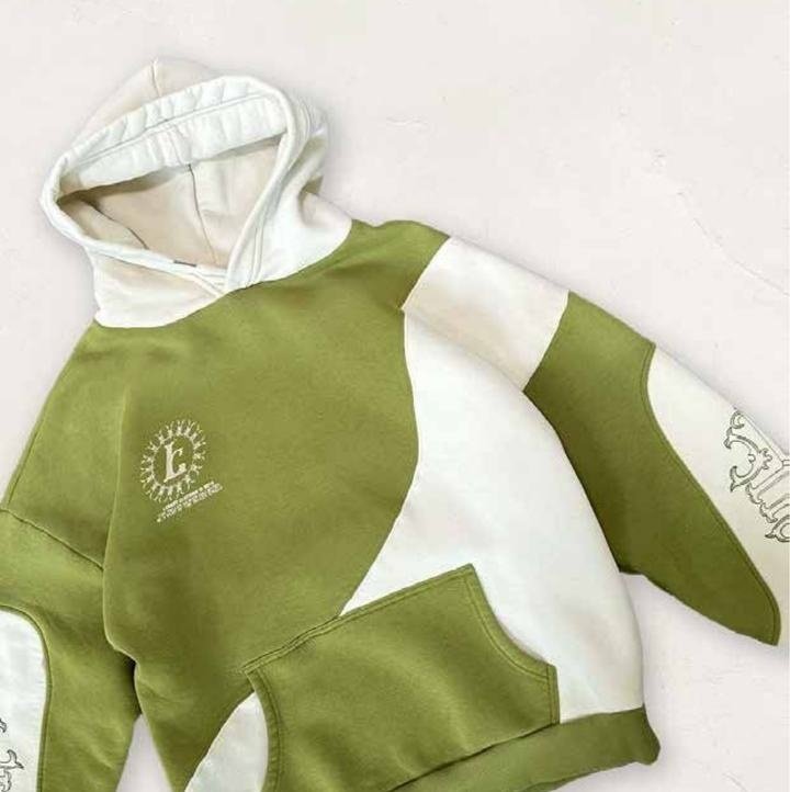 2 Pattern Hoodie