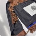 Mens Leather Jacket detail