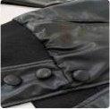 Faux Leather Jacket detail